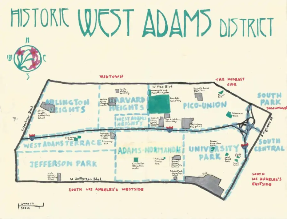 Pictured: Historic West Adams District. Photo Credit: Eric C. Brightwell