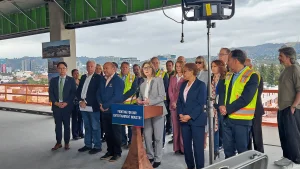 Denise of FilmLA announces Low Impact Film Permit Pilot Program with City of LA