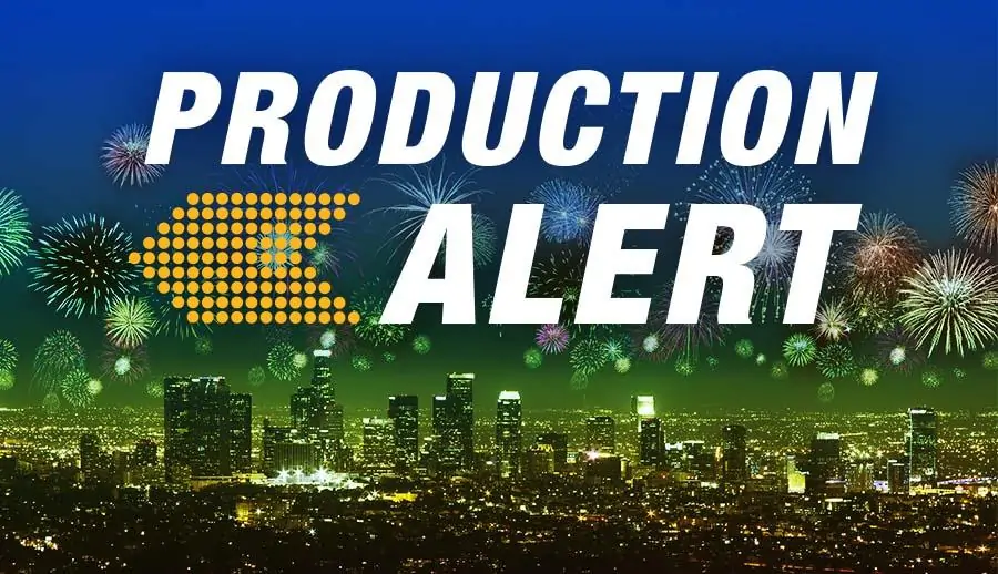 Production Alert July 4th